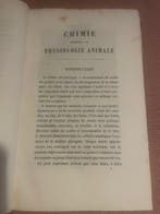 P. Schutzenberger - Chimie appliquée à la physiologie