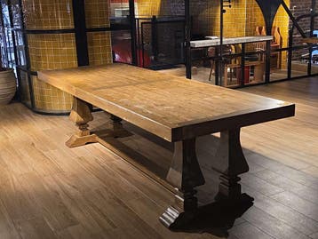 Houten eettafel Leta, Nieuw in verpakking