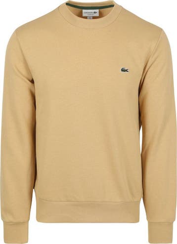 Lacoste Sweater Beige maat Maat 52/54 (L) Heren, Maat 52/54 (L), Verzenden, Nieuw, Lacoste