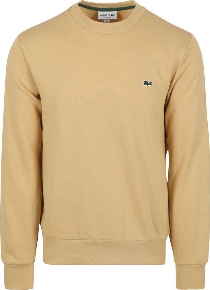 Lacoste Sweater Beige maat Maat 52/54 (L) Heren, Vêtements | Hommes, Pulls & Vestes, Envoi