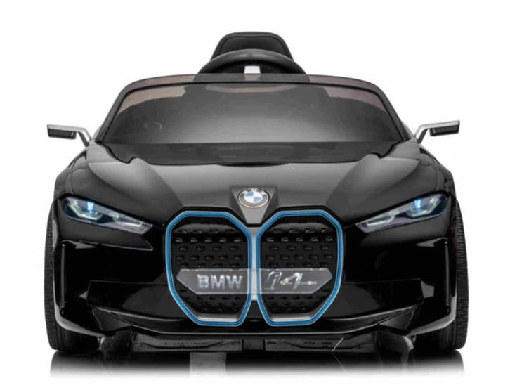 BMW i4, elektrische kinderauto, 12v, leren zitje, muziekmodu, Kinderen en Baby's, Speelgoed | Buiten | Accuvoertuigen, Nieuw, Ophalen of Verzenden