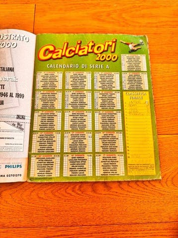 1999/00, 2000 Panini Calciatori Zinedine Zidane, Ronaldo