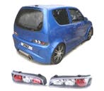 Feux Arrière Pour Fiat Seicento 600 98-10 Noir, Autos : Pièces & Accessoires, Verzenden