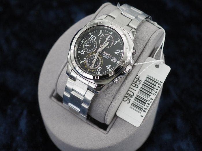 Seiko - SND195P - Zonder minimumprijs - SND195P - Heren -, Handtassen en Accessoires, Horloges | Antiek