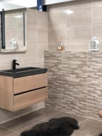 Campus Crema DECOR 3D / Wandtegel Hoogglans / Badkamer /, Ophalen of Verzenden, Nieuw