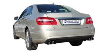 FOX Mercedes E-Klasse 212 einddemper rechts/links - 2x78x75, Autos : Pièces & Accessoires, Verzenden