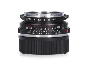 Voigtlander Color-Skopar 35mm f/2.5 - 1 jaar garantie, Ophalen of Verzenden, Zo goed als nieuw