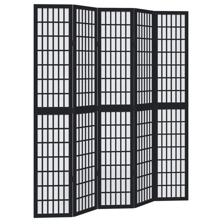 Zwart Kamerscherm 5 panelen: Tweede kansje, OP = OP!, Maison & Meubles, Accessoires pour la Maison | Paravents d'intérieur, Envoi