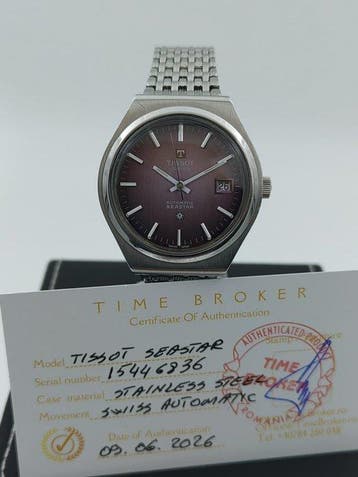 Tissot - Seastar - Purple Fumé Dial - Sans prix de réserve -