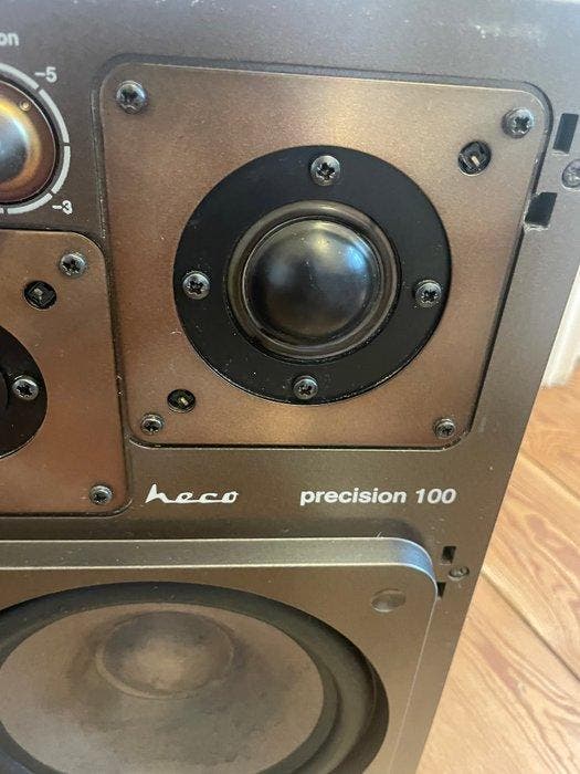 Heco - Precisie 100 Luidsprekerset, TV, Hi-fi & Vidéo, Radios