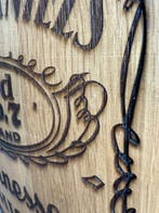 Wijnvat met eigen (bedrijfs)logo of tekst - laseren - uniek, Jardin & Terrasse, Ophalen of Verzenden