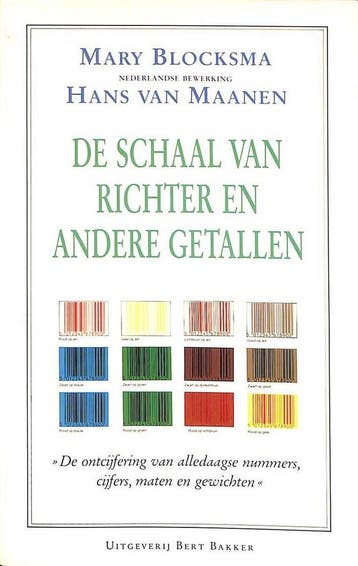 SCHAAL VAN RICHTER EN ANDERE GETALLONTCIJFERING ALLEDAAGSE, Verzenden, Blocksma
