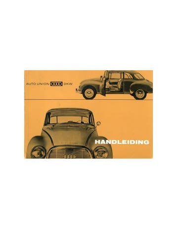 1961 DKW 1000 INSTRUCTIEBOEKJE NEDERLANDS, Ophalen of Verzenden