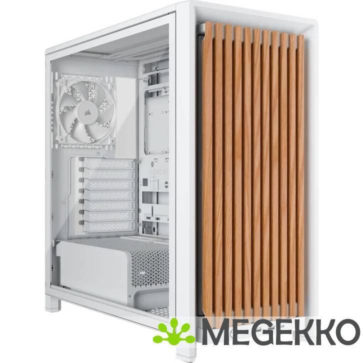 Corsair FRAME 4000D RS Wood White/Oak, Computers en Software, Computerbehuizingen, Nieuw, Verzenden