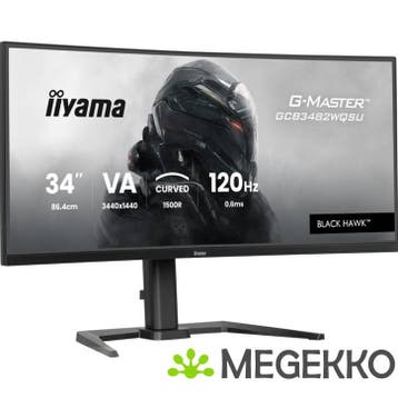 Iiyama G-Master Black Hawk GCB3482WQSU-B1 34  Utra Wide Quad, Verzenden, Nieuw