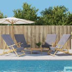 vidaXL Strandhanddoeken 4 st 400 g/m² 60x135 cm stof, Huis en Inrichting, Verzenden, Nieuw