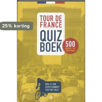 TOUR DE FRANCE QUIZBOEK 9789077740668 Peter Tetteroo, Verzenden, Gelezen, Peter Tetteroo