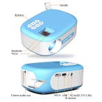 C520 Mini LED Projector - Scherm Beamer Home Theater Media, Verzenden