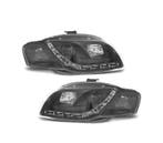 PHARES POUR AUDI A4 B7 04-07 DAYLIGHT FOND NOIR, Verzenden