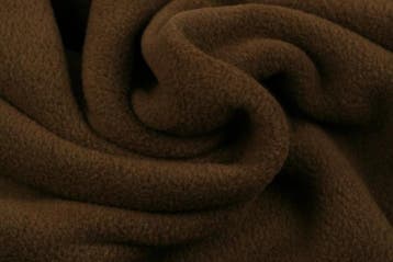 10 meter fleece stof bruin - Anti Pilling Fleece, Verzenden