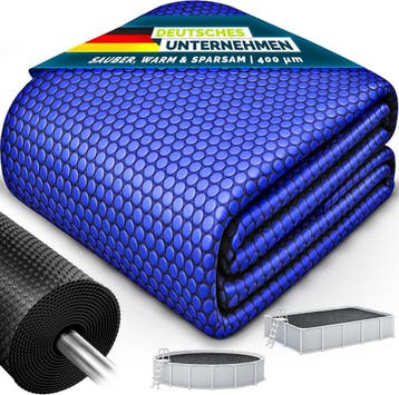 Zwembad Afdekzeil - Rond - Solarzeil - 244 cm - Blauw - Till, Verzenden