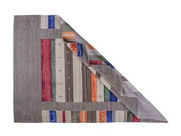 Gabbeh - Vloerkleed - 241 cm - 169 cm - handgeweven, Huis en Inrichting, Nieuw