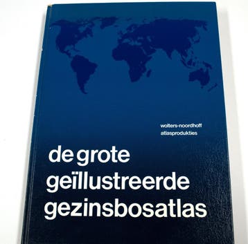 Grote geillustreerde bosatlas 9789001121280 A.T. Donker, Boeken, Verzenden, Gelezen, A.T. Donker