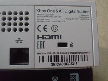 Microsoft - Xbox One S All Digital Edition - Xbox One S All, Nieuw