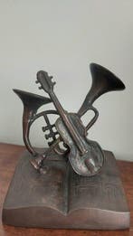 Serre-livres (2) - Laiton, Bronze - Instruments de musique