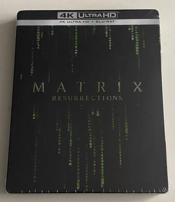MATRIX RESURRECTIONS (IN SEAL) (IMPORT WITH DUTCH SUBS) (4K, CD & DVD