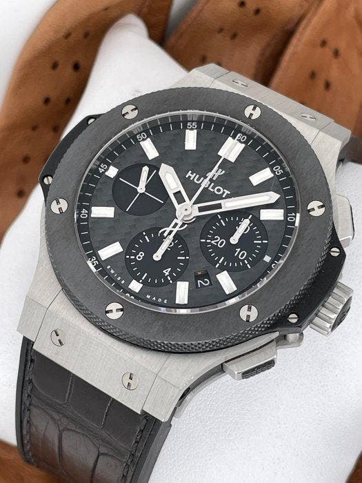 Hublot - Big Bang 44 Chronograph Automatic - 301.SM.1770.GR, Handtassen en Accessoires, Horloges | Heren