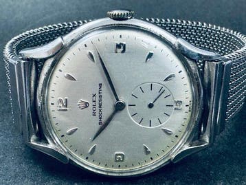 Rolex - Shock Resisting - 4498 - Heren - 1900-1949, Bijoux, Sacs & Beauté