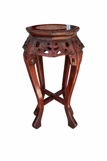 Bijzettafel - Mahonie - China - Qing Dynastie (1644-1911) -