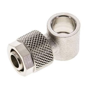 10x8 & G1/8 Raccord Banjo à poussoir en laiton nickele [2, Verzenden, Nieuw