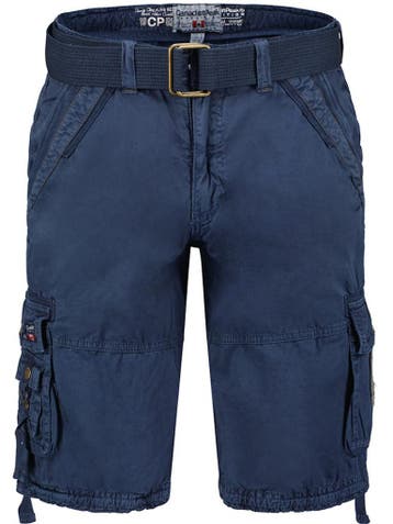 Heren Korte Broek Zakken Canadian Peak Blauw Pantheoneak, Verzenden, Nieuw