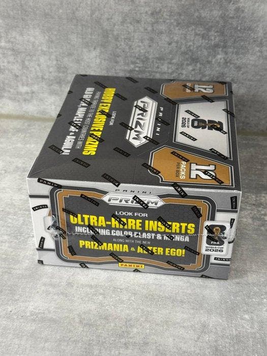 Panini - 1 Box - Panini Prizm FIFA World Cup 2026 Hobby Mega, Collections, Autocollants