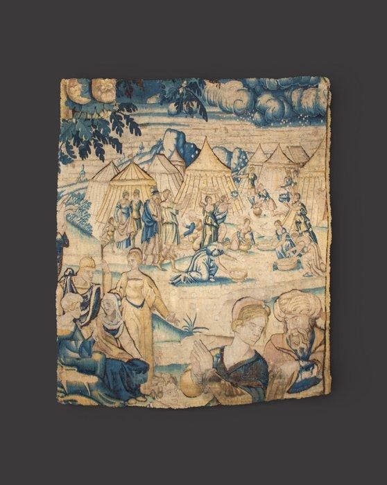 Oudenaerde - Wandtapijt - 1.87 m - 1.69 m - De Hebreeën die, Antiek en Kunst, Antiek | Overige Antiek