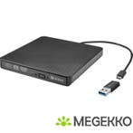 Sandberg USB-C/A DVD Drive, Computers en Software, Verzenden, Nieuw