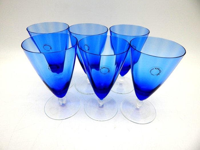 V.Nason & C. - Drinkset (6) - Muranoglas, Antiquités & Art, Antiquités | Verre & Cristal