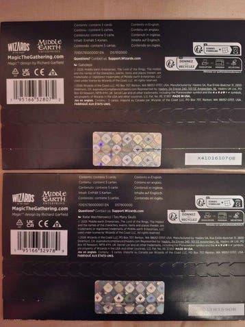 Wizards of The Coast - 2 Sealed box - Magic: The Gathering