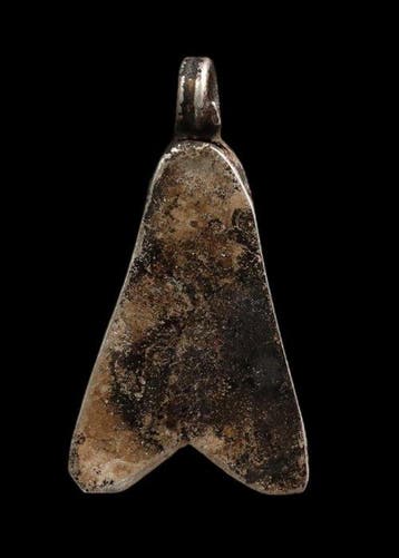 Oud-Egyptisch Zilver Fly Amulet (Zonder minimumprijs), Antiek en Kunst