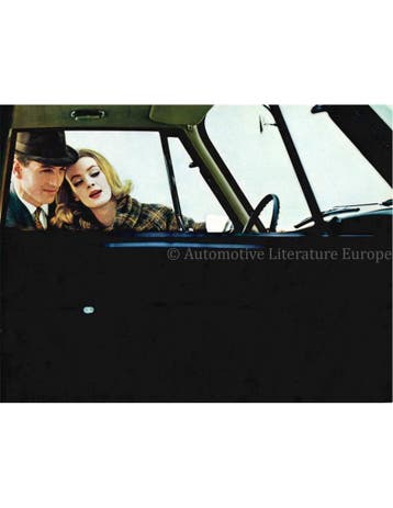 1963 VOLKSWAGEN KARMANN GHIA 1500 BROCHURE NEDERLANDS, Nieuw