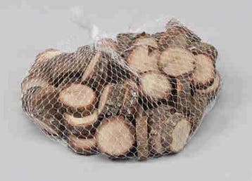 Eikenschijfjes Boomschijven 2-5 cm Zak ca. 500 gr, Nieuw