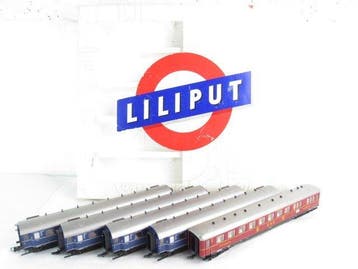 Liliput H0 - 844 - Ensemble de wagons de passagers pour