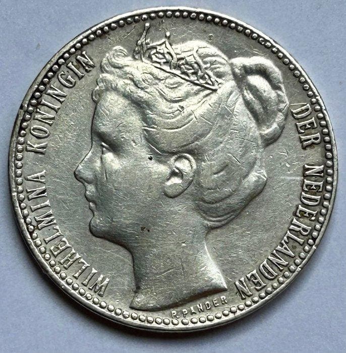 Nederland. Wilhelmina. 1 Gulden 1905 (Zonder minimumprijs), Postzegels en Munten, Munten | Nederland