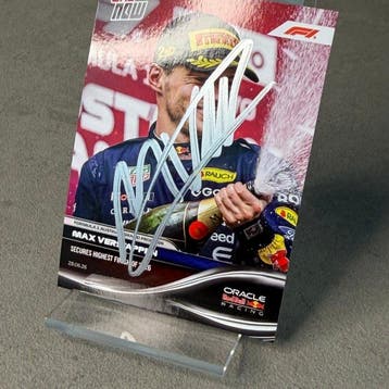 Red Bull Racing - Topps Now - (043) Max Verstappen - Secures
