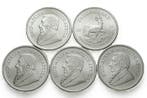 Zuid-Afrika. 5x Krugerrand 2026 (1 oz .999), Postzegels en Munten