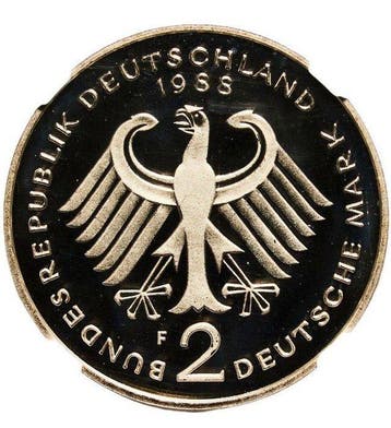 Duitsland. 2 Mark 1988 - NGC PF69 (Zonder minimumprijs)