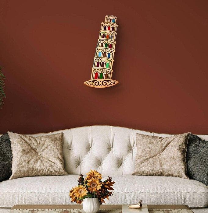 Krzysztof Gudanski - The Leaning Tower of Pisa - Urban, Antiek en Kunst, Kunst | Schilderijen | Modern