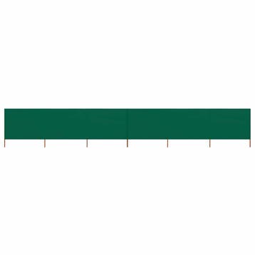 vidaXL Windscherm 6-panelen 800x160 cm stof groen, Verzenden